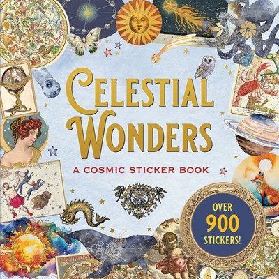 CELESTIAL WONDERS STICKER BOOK - PETER PAUPER PRESS